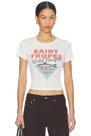 Saint Tropez Sardines Baby Tee The Laundry Room