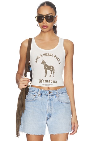 Ride A Mamacita Rib Tank Top The Laundry Room