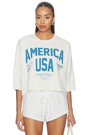 WELCOME TO AMERICA CROP Tシャツ The Laundry Room