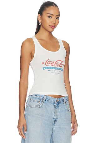 The Laundry Room DÉBARDEUR ALL AMERICAN COCA COLA en Blanc