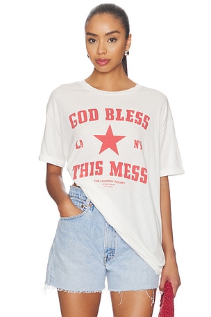 GOD BLESS THIS MESS Tシャツ The Laundry Room