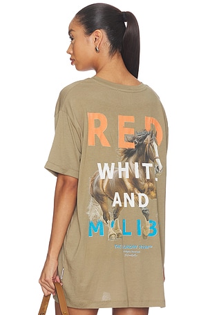 RED WHITE AND MALIBU OVERSIZED Tシャツ The Laundry Room