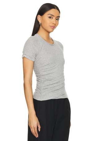 The Line by K Terra Short Sleeve T-shirt in Grey