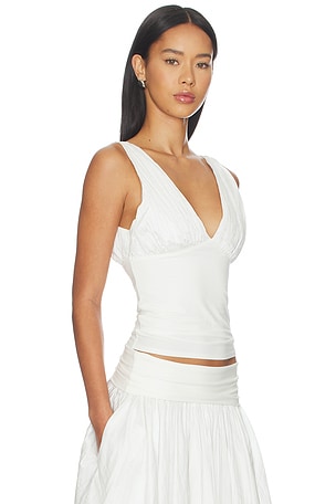 The lene by k esai top en color blanco