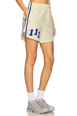 The Mayfair Group Mayfair Athletic Dept Sweatshorts in Yellow,Cream. Size XS. Also