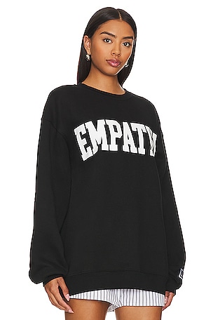 The Mayfair Group Empathy Always Crewneck in Black