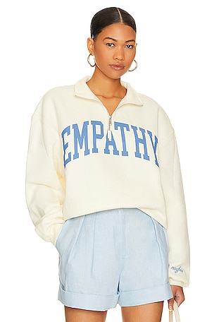 Empathy Always Quarter Zip Sweatshirt The Mayfair Group