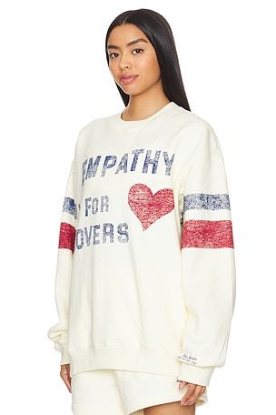 The Mayfair Group Empathy Is For Lovers Sweatshirt in Cream