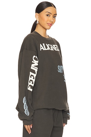 The Mayfair Group The Alignment Tour Crewneck in Charcoal