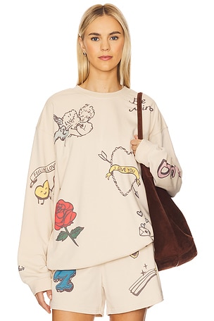 Feeling Lucky Reversible Crewneck The Mayfair Group