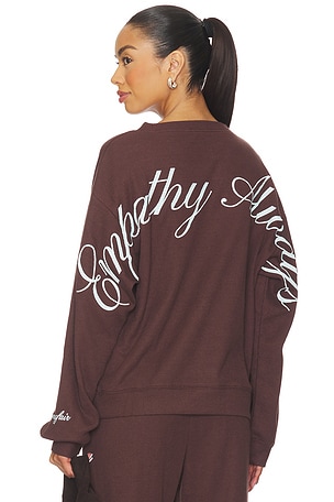 Empathy Always Waffle Crewneck The Mayfair Group