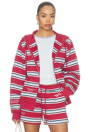 The Mayfair Striped Hoodie The Mayfair Group
