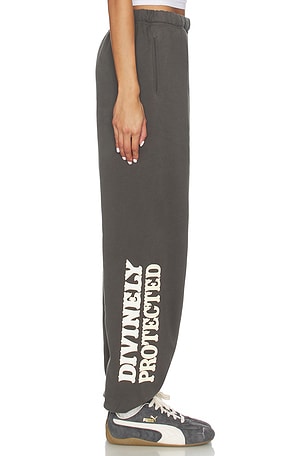 The Mayfair Group Divinely Protected Sweatpants in Charcoal. Size XS. Also