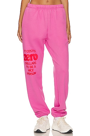 Shop Boys Lie Womens Pink Perfect Match Thermal Pants