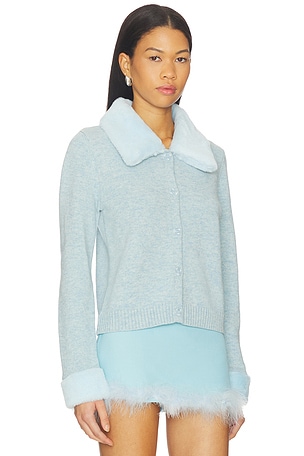Tyler McGillivary Petra Cardigan in Baby Blue