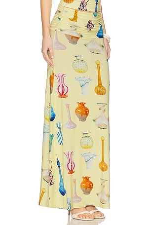 Tyler McGillivary Jemma Skirt in Yellow