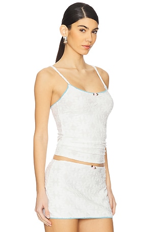 Tyler McGillivary Colette Tank Top in White