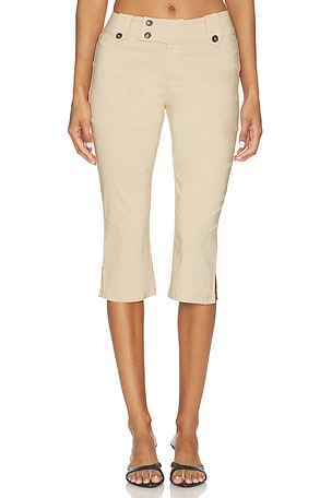 Ashleigh Capri Pant Tiger Mist