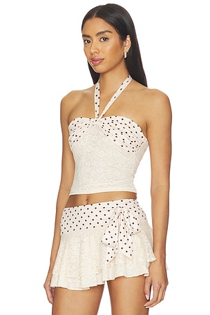 Tiger Mist Kayli Top in Cream. Size XS. Also
