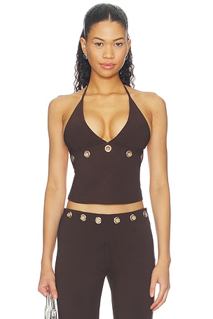 Marren Halter Top Tiger Mist
