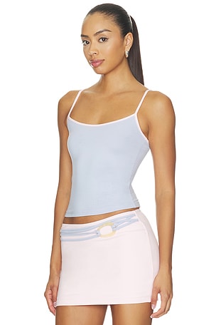 Tiger Mist Greer Top in Baby Blue