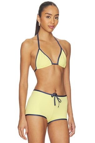Tiger Mist Kristin Bikini Top in Yellow