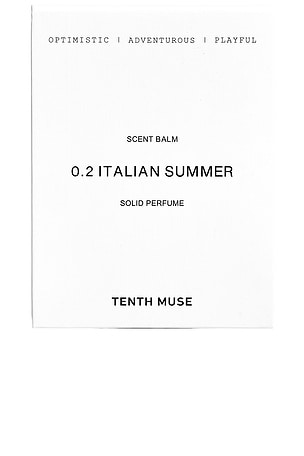 Italian Summer Solid Perfume Balm Tenth Muse