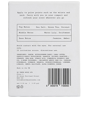 Tenth Muse Salted Skin Solid Perfume Balm