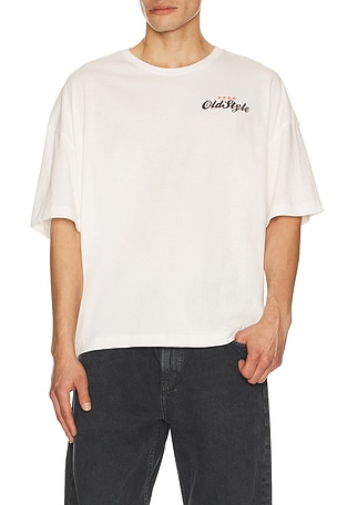 The Forecast Agency Old Style Beer Tee in White