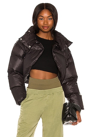 Delara Bolero Puffer Jacket Toast Society