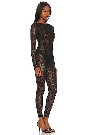 Lace Feline Jumpsuit Tropic of C