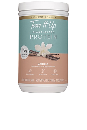 Vanilla Plant Based Protein Powder Tone It Up
