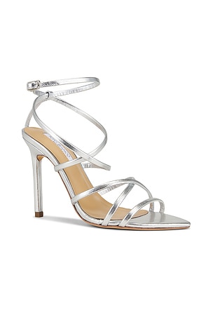 Tony Bianco Marcy Sandal in Metallic Silver