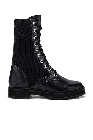 Tony Bianco Gem Boot in Black Roma Black Sock REVOLVE