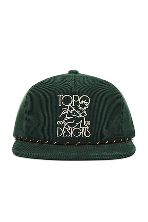 CORDUROY TRUCKER ハット TOPO DESIGNS