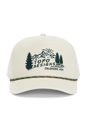 Mountain Scene Twill Rope Cap TOPO DESIGNS