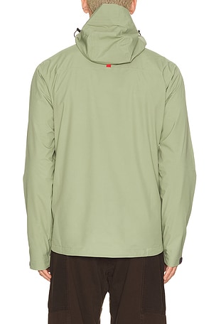 Topo designs chaqueta global en color verde