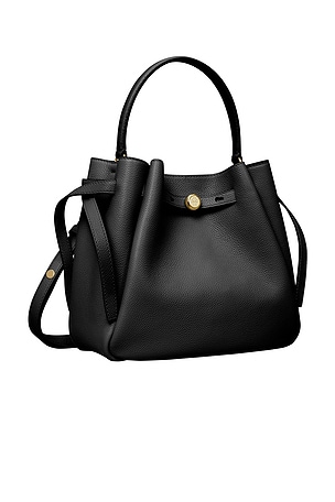 Tory Burch Romy Bucket Bag in Black