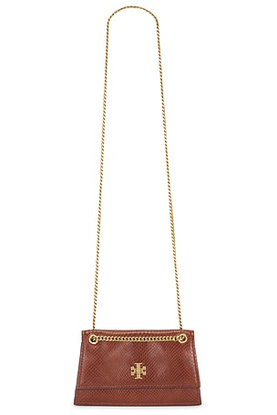 Kira Turnlock Embossed Snake Mini Shoulder Bag Tory Burch