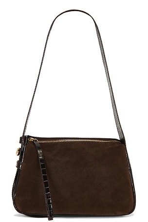 Romy Suede Small Shoulder Bag Tory Burch
