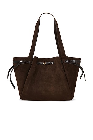 BOLSA TOTE DE CAMURÇA ROMY Tory Burch