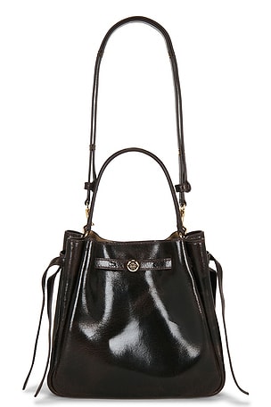Romy Distressed Bucket Bag Tory Burch