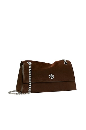 Tory Burch Turnlock Shoulder Bag in Chocolate