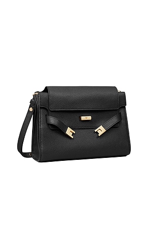 Tory Burch Lee Radziwill Shoulder Bag in Black