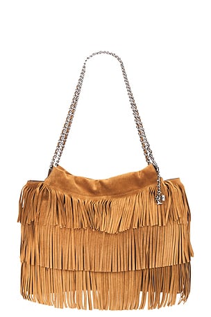 Fleming Fringe Hobo Bag Tory Burch