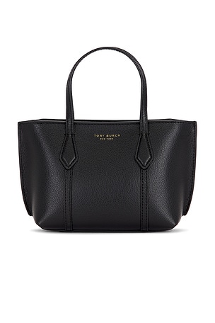 Tory Burch Perry Mini Tote Bag in Black