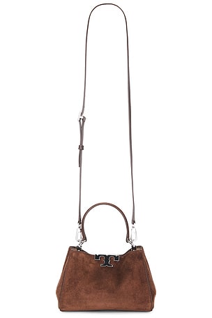 Eleanor Suede Mini Satchel Tory Burch
