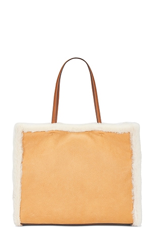 Tory Burch Ella Shearling Tote