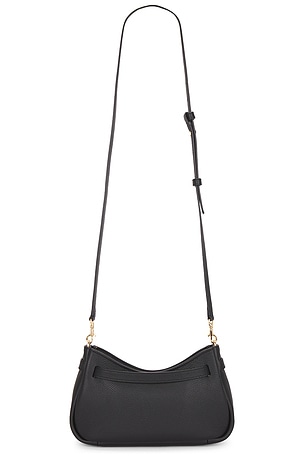 Tory Burch Romy Zip Top Crossbody in Black