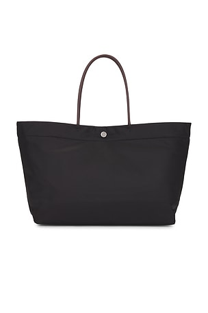 Tory Burch Ella Twist Tote in Black